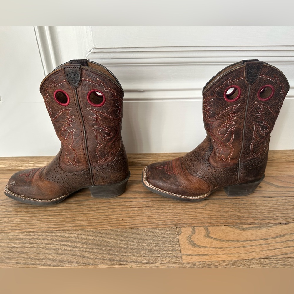 Ariat Kids Rough Stock Western Boots